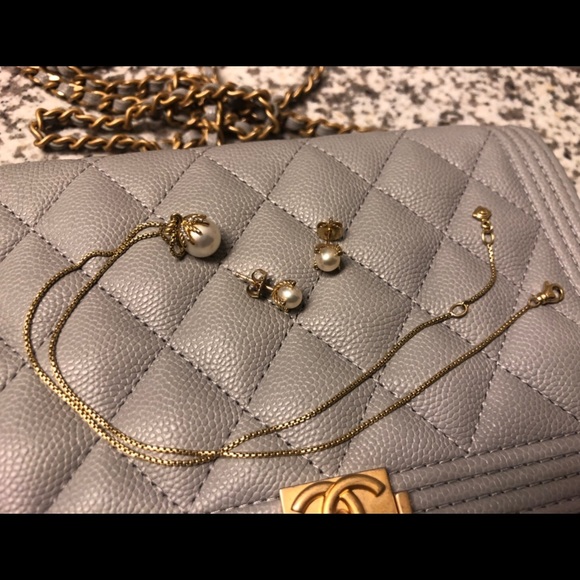 David yurman Pearl Earrings with Diamonds - Picture 4 of 9